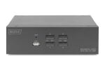 Digitus KVM-Switch, 4-Port, Dual-Display, 4K, HDMI®