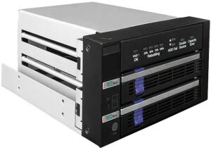 FatCage 2x 2.5"/3.5" SATA HDD/SSD RAID 1 in 2x 5.25" bay bla