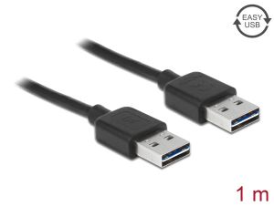 DeLOCK 1m USB 2.0 A USB Kabel USB A 0,48 Gbit/s Schwarz