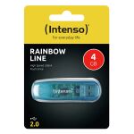 Intenso Rainbow Line USB-Stick 4 GB USB Typ-A 2.0 Blau