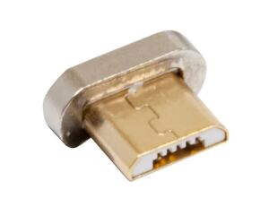 RealPower 168184 Kabeladapter Magnetic Micro-USB Gold