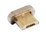 RealPower 168184 Kabeladapter Magnetic Micro-USB Gold