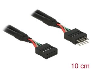 DELOCK USB Verl. Pinheader 10Pin -> 10Pin St/Bu 0.10m