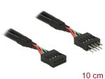 DELOCK USB Verl. Pinheader 10Pin -> 10Pin St/Bu 0.10m