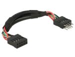 DELOCK USB Verl. Pinheader 10Pin -> 10Pin St/Bu 0.10m