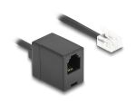DELOCK Telefonkabel/Spiralkabel RJ11 St. zu RJ11 Bu. 2m