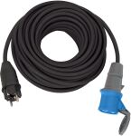 Brennenstuhl 1132910100 Verlängerungskabel 25 m Draußen Schwarz, Blau