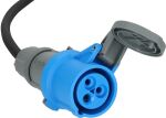 Brennenstuhl 1132910100 Verlängerungskabel 25 m Draußen Schwarz, Blau