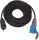 Brennenstuhl 1132910100 Verlängerungskabel 25 m Draußen Schwarz, Blau