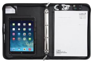 Wedo Elegance 26,7 cm (10.5") Folio Schwarz