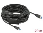 DELOCK Aktives USB3.2 Gen.1 USB Typ-A zu USB Typ-B 20m
