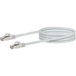 Schwaiger CKB6010 052 Netzwerkkabel Weiß 1 m Cat6 SF/UTP (S-FTP)