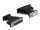 DeLOCK Adapter USB 2.0 Typ-A zu 1 x Seriell RS-232 D-Sub 9 + Adapter D-Sub 25