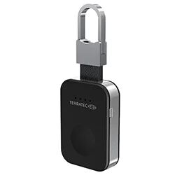 Terratec Charge AIR Key 950 mAh Wireless charging Schwarz, Silber