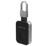 Terratec Charge AIR Key 950 mAh Wireless charging Schwarz, Silber