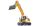 Jamara Excavadora Liebherr R936 ferngesteuerte (RC) modell Bagger Elektromotor 1:20