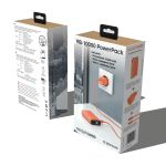 RealPower PB-10000 Lithium Polymer (LiPo) 10000 mAh Orange