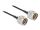 DELOCK Antennenkabel N Stecker zu N Stecker LMR/CFD100 1 m