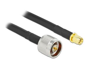 DELOCK Antennenkabel SMA Stecker zu SMA Buchse LMR/CFD300 10