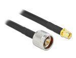 DELOCK Antennenkabel SMA Stecker zu SMA Buchse LMR/CFD300 10