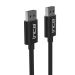 Inca IDPD-20 DisplayPort-Kabel 2 m Schwarz