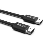 Inca IDPD-20 DisplayPort-Kabel 2 m Schwarz
