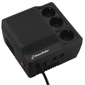 PowerWalker AVR1200 Unterbrechungsfreie Stromversorgung (USV) 1,2 kVA 720 W 3 AC-Ausgänge