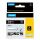 DYMO Rhino-Industrie-Vinyletiketten | 19 mm x 5,5 m | weiß auf schwarz | selbstklebendes Schriftband | für Rhino und LabelManager Beschriftungsgerät