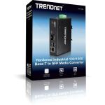 Trendnet TI-F11SFP Netzwerk Medienkonverter 1000 Mbit/s Schwarz