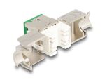 DeLOCK Keystone Modul RJ45 Buchse zu LSA Cat.6A werkzeugfrei grün Set 10 Stück