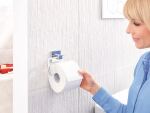 TESA DELUXXE Wand-montiert Chrom