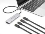 DeLOCK USB 10 Gbps USB Type-C Hub mit 4 x USB Type-C Buchse mit 35 cm Anschlusskabel