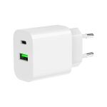 Gembird TA-UC-PDQC20-01-W Ladegerät für Mobilgeräte Universal Weiß AC Schnellladung Drinnen