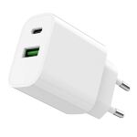 Gembird TA-UC-PDQC20-01-W Ladegerät für Mobilgeräte Universal Weiß AC Schnellladung Drinnen