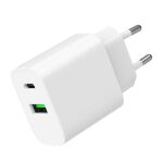 Gembird TA-UC-PDQC20-01-W Ladegerät für Mobilgeräte Universal Weiß AC Schnellladung Drinnen