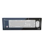MediaRange MROS276 Tastatur Maus enthalten Heimbüro USB QWERTZ Deutsch Weiß