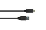 Alcasa 2831-AC005S USB Kabel USB 3.2 Gen 2 (3.1 Gen 2) 0,5 m USB A USB C 10 Gbit/s Schwarz