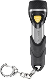 Varta Day Light Key Chain Light Aluminium, Schwarz Schlüsselanhänger-Blinklicht LED
