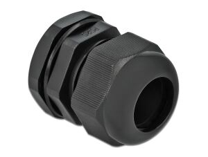 DELOCK Kabelverschraubung PG25 10 Stück schwarz