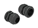 DELOCK Kabelverschraubung PG25 10 Stück schwarz
