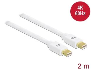 DELOCK Displayport Kabel mini DP -> mini DP St/St 2.00m w