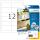 HERMA Etiketten A4 97x42.3 mm weiß extrem stark haftend Papier matt 300 St.