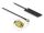 DeLOCK WLAN WiFi 6 802.11 ac/ax/a/h/b/g/n Antenne RP-SMA Stecker 2 - 4 dBi 15 cm PCB intern Klebemontage
