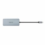 DICOTA D32062 Schnittstellen-Hub USB Typ-C Silber