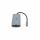 DICOTA D32062 Schnittstellen-Hub USB Typ-C Silber