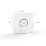 Philips Hue Bridge smarte Schaltzentrale weiß