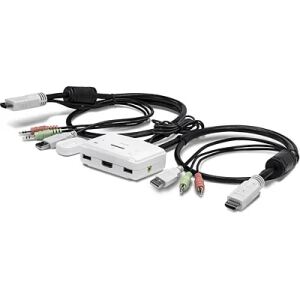 Trendnet TK-215i Tastatur/Video/Maus (KVM)-Switch Weiß