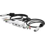 Trendnet TK-215i Tastatur/Video/Maus (KVM)-Switch Weiß