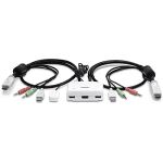 Trendnet TK-215i Tastatur/Video/Maus (KVM)-Switch Weiß