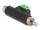DeLOCK Cinch Stecker und Cinch Buchse zu Terminalblock Adapter